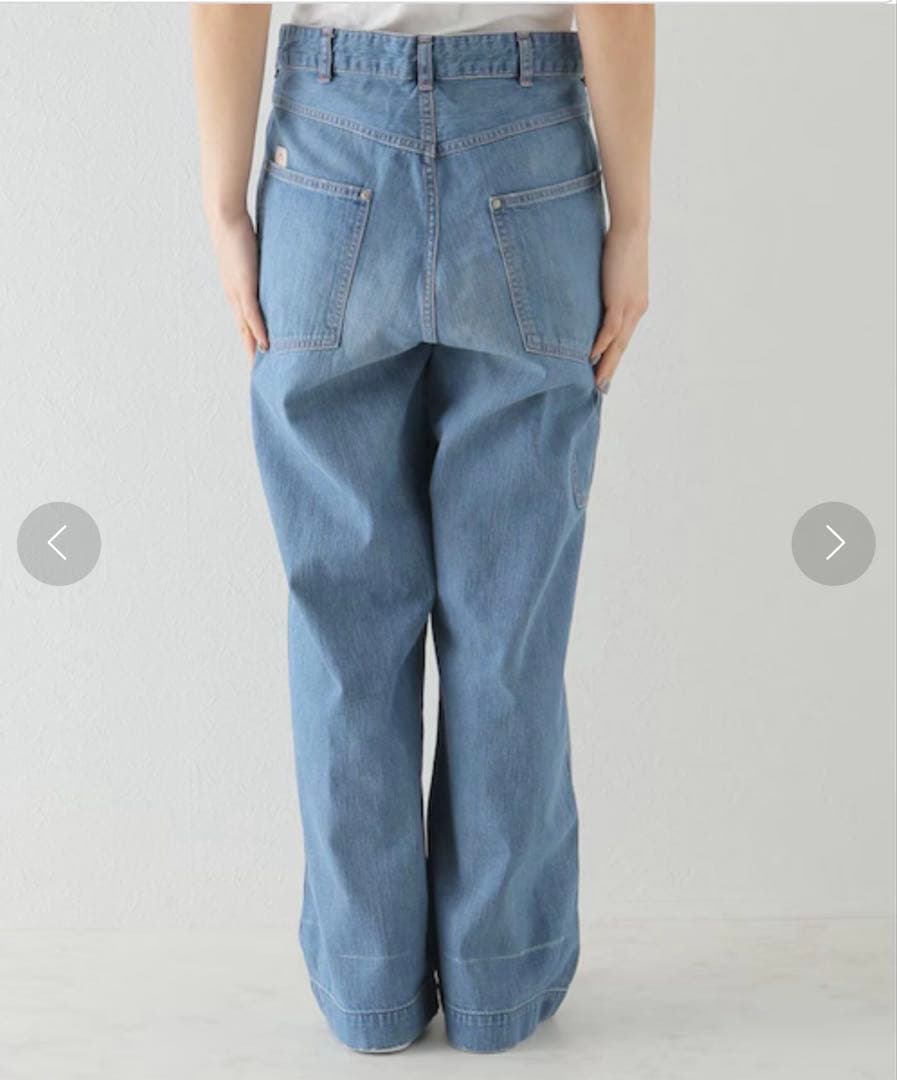 【chimala/チマラ】 DENIM PAINTER PANTS