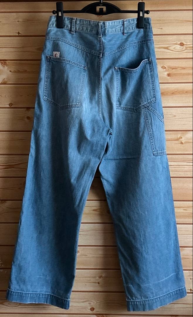 【chimala/チマラ】 DENIM PAINTER PANTS