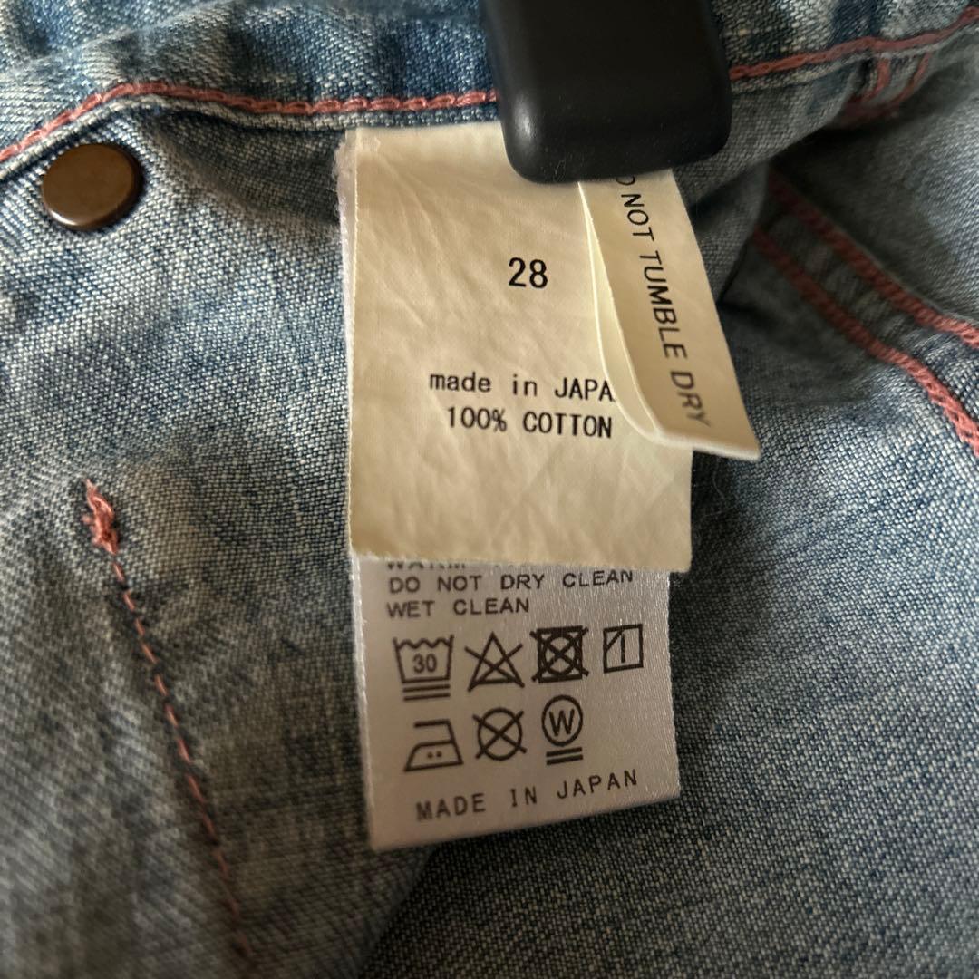 【chimala/チマラ】 DENIM PAINTER PANTS