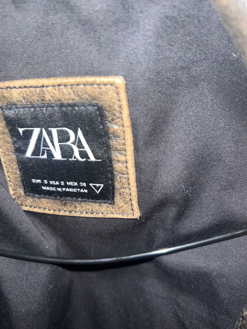 ZARA リアルレザージャケット