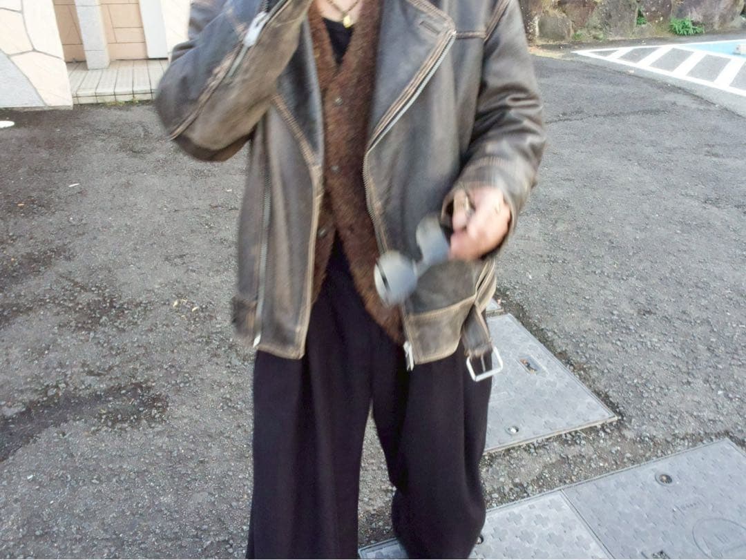 ZARA リアルレザージャケット