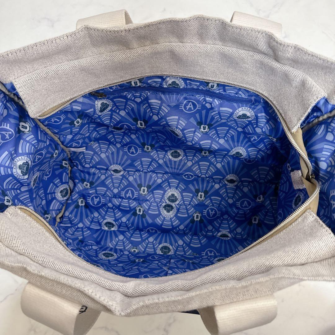 Disney AMBAASSADOR HOTEL トートバッグ ミッキー ロゴ