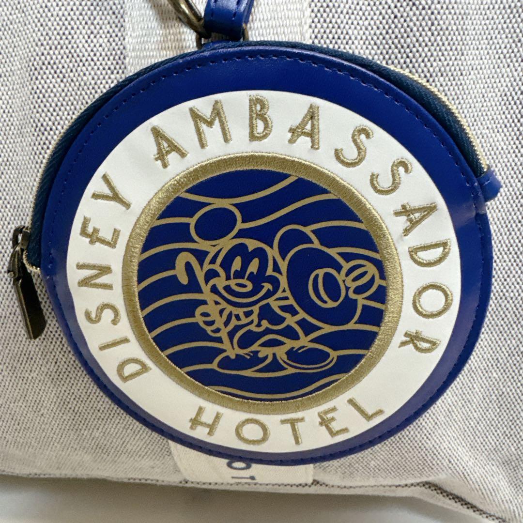 Disney AMBAASSADOR HOTEL トートバッグ ミッキー ロゴ