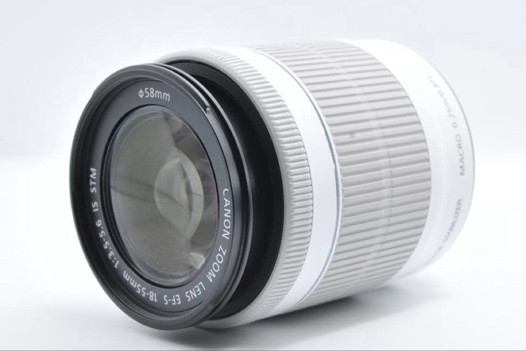 美品✨Canon Kiss X7 ホワイト デジタル一眼 スマホ転送 動作確認済