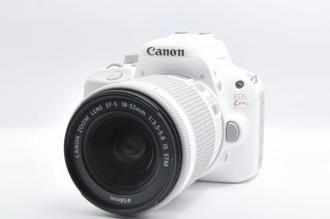美品✨Canon Kiss X7 ホワイト デジタル一眼 スマホ転送 動作確認済