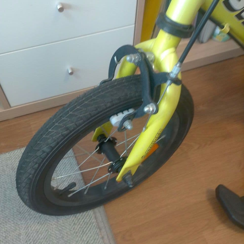 ❖【美品/希少カラー】STRIDERの14X ライムイエロー/説明書・部品付