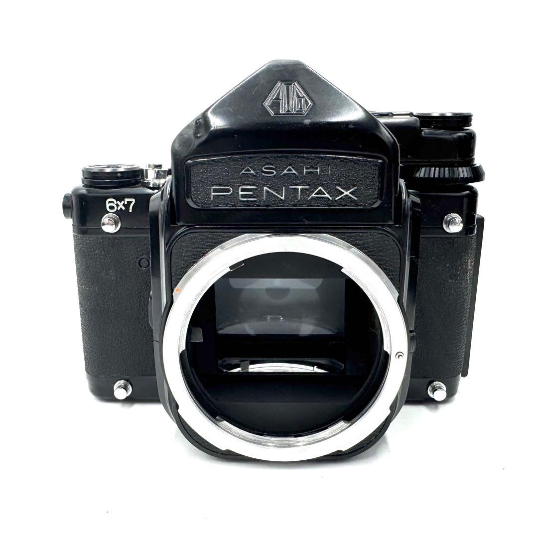 動作品 PENTAX ペンタックス 6×7 67 TTL ボディ バケペン