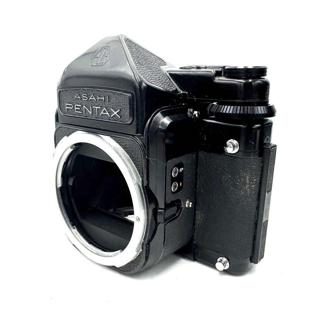 動作品 PENTAX ペンタックス 6×7 67 TTL ボディ バケペン