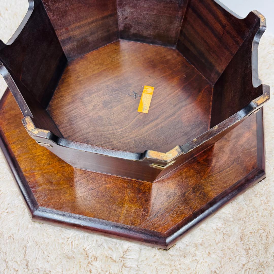 松本民芸家具 八角卓 折りたたみ式 ローテーブル 座卓 茶道具 和家具 希少品