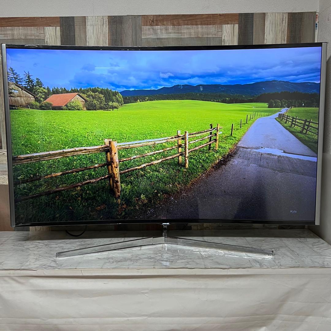 即日受渡❣️全国送料込世界初曲面65型4K液晶ディスプレイ臨場感溢れる視覚体験