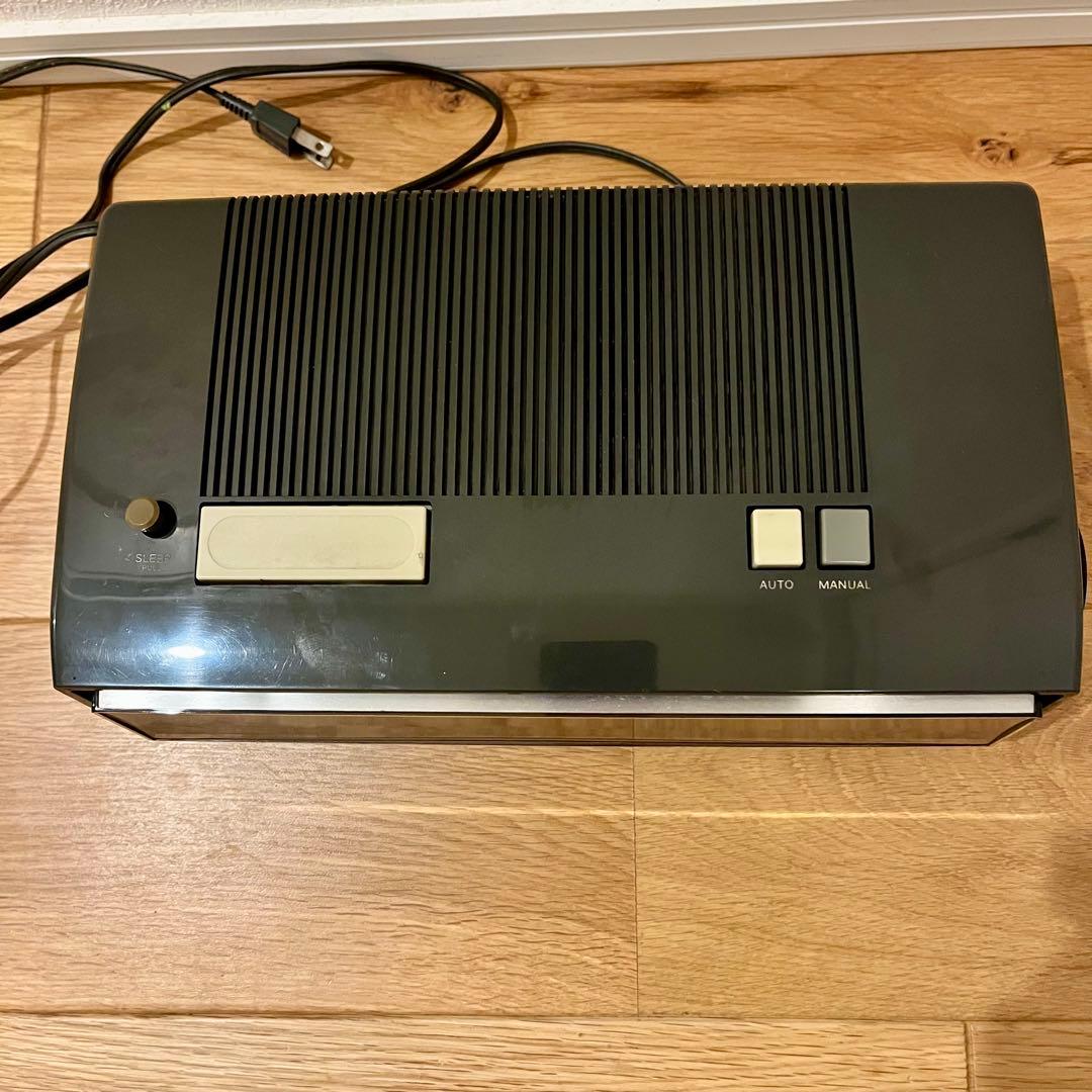 【昭和レトロ】SONY(ソニー)TFM-C420 ラジオ＋パタパタ時計【外箱有】