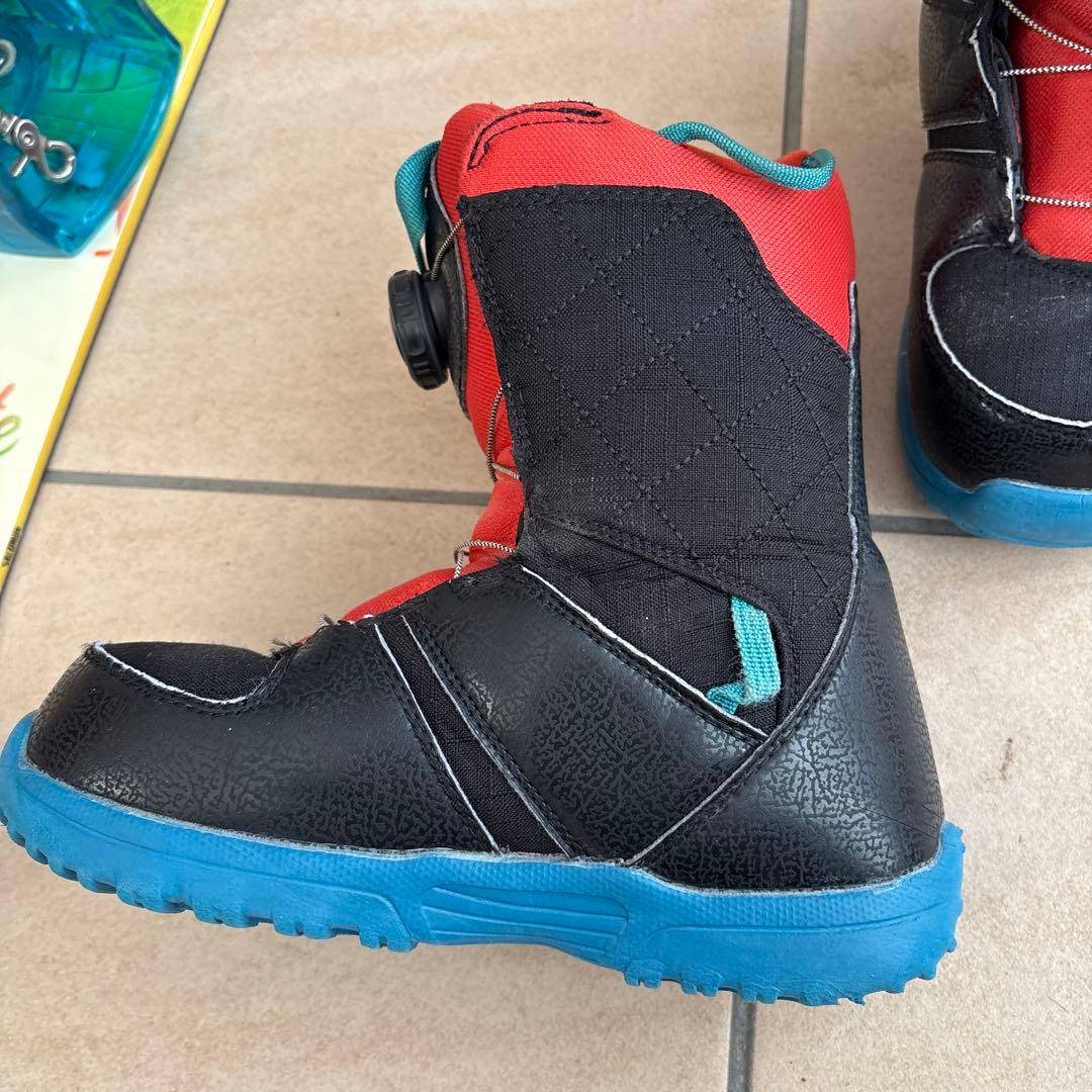 訳あり　キッズ スノーボード2点セット Salomon Burton