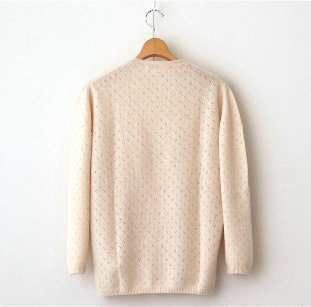 towavase カシミア　ニット　アイボリー　トワヴァーズ