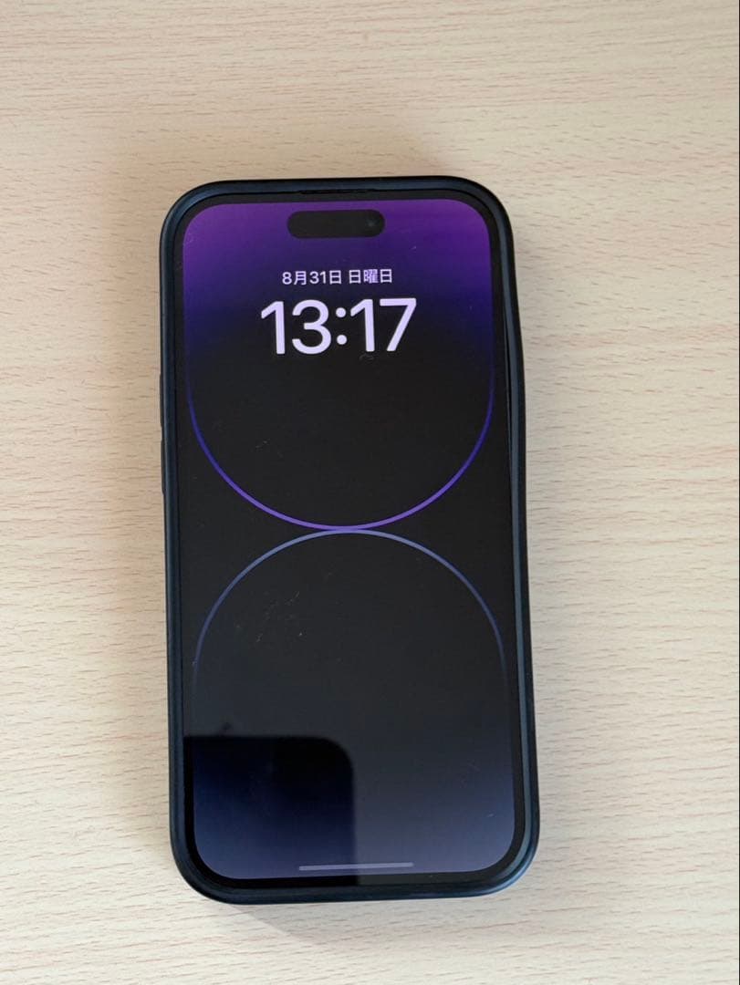 iPhone14proディープパープル　　割れなし　修理履歴なし