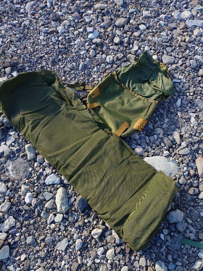 USパップテント　幕3枚セット　オリジナルカスタム＆マットレス、蚊帳セット無加工