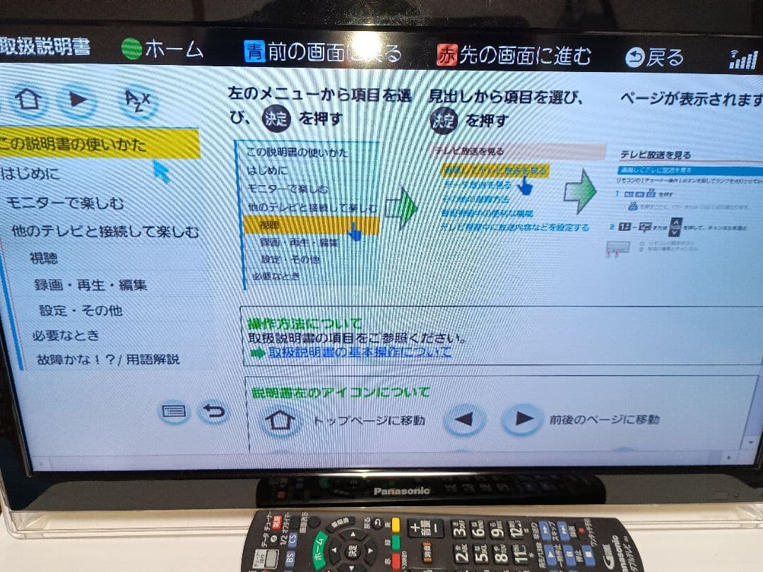 Panasonic UN-19F5D　19型　動作品
