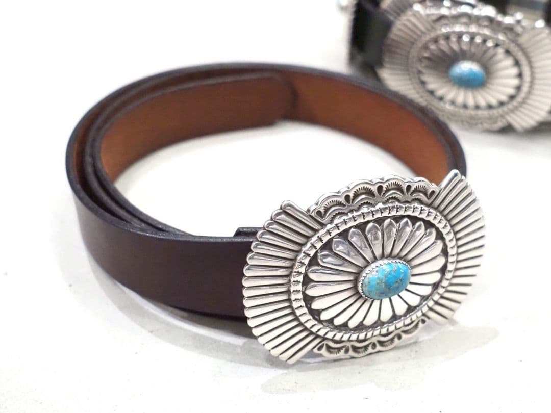 わたあめさん専用 FUNNY/ファニー ターコイズ コンチョ ベルト