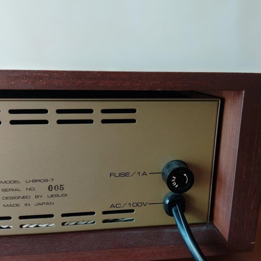 UESUGI/U・BROS-7/真空管トーンコントローラー (簡易動作確認済み)