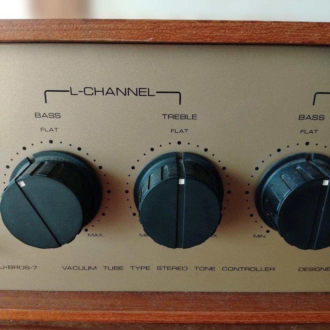 UESUGI/U・BROS-7/真空管トーンコントローラー (簡易動作確認済み)