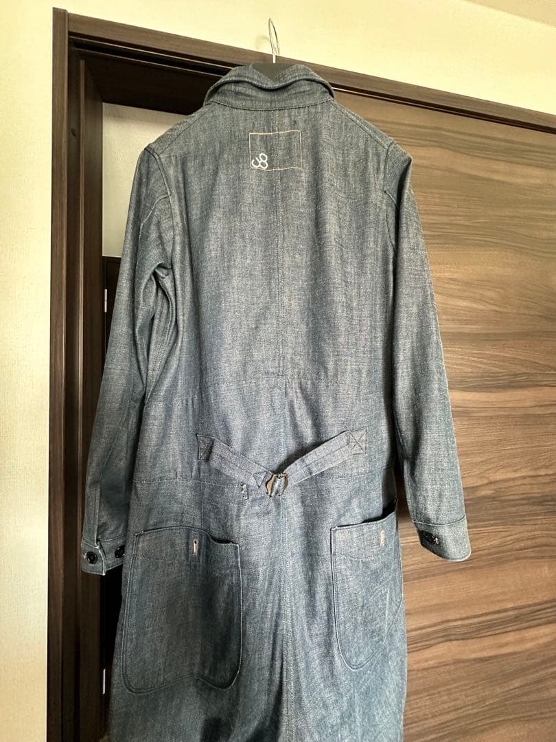 ジョンブル サロペット オーバーオール デニムつなぎ