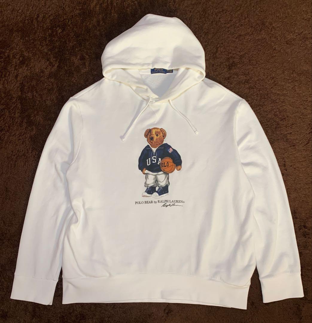 Polo Ralph Lauren ポロベア バスケ パーカー XXLサイズ