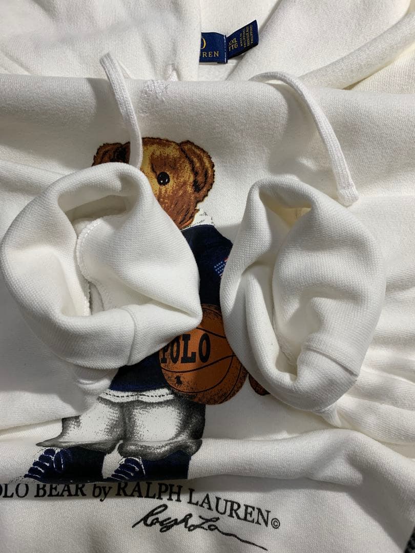 Polo Ralph Lauren ポロベア バスケ パーカー XXLサイズ