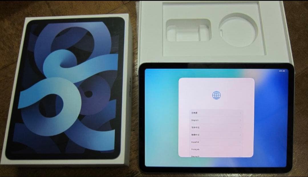 iPad Air4 第4世代 64GB WIFIモデル スカイブルー 本体