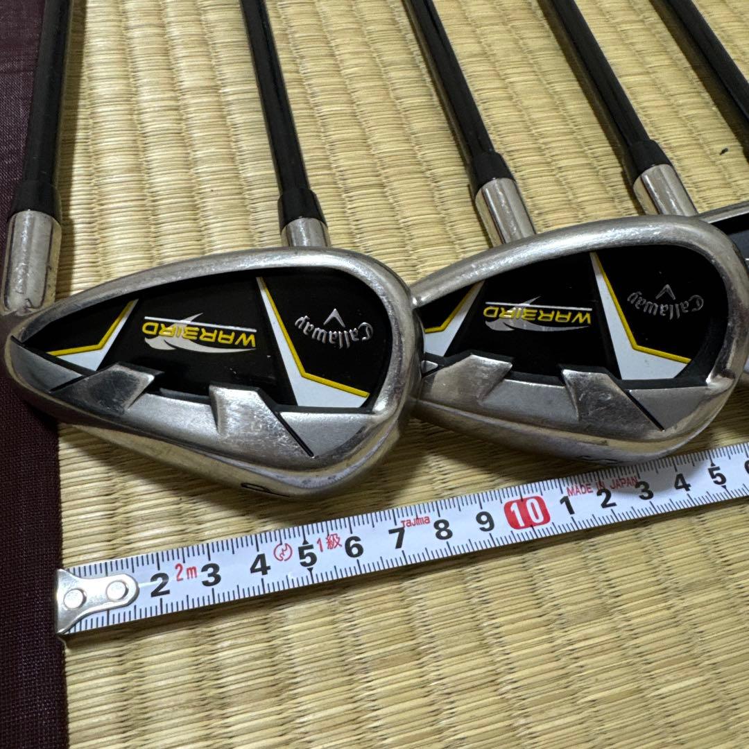メンズ用callawayゴルフクラブセット９本WARBIRD