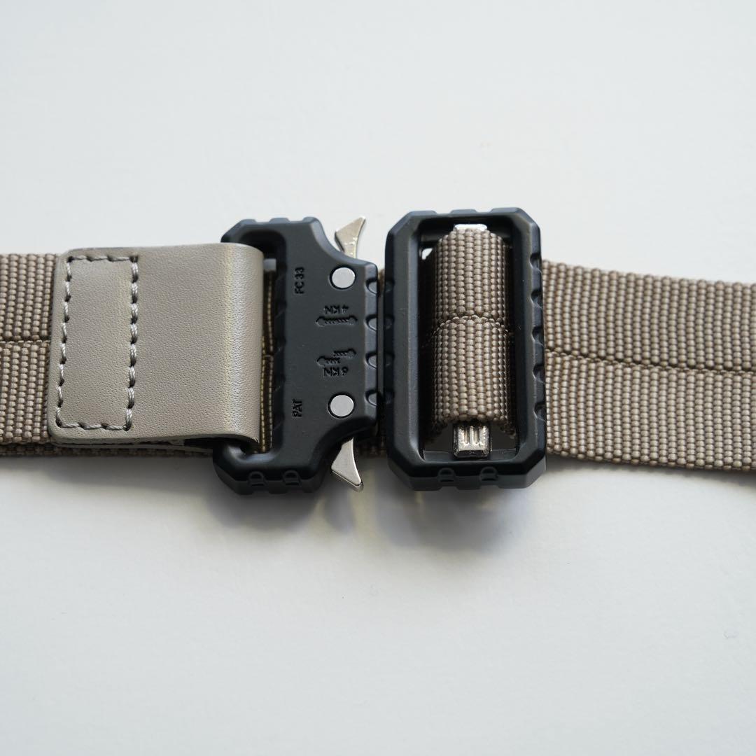 1*2様 Graph paper Nylon Riggers Belt 25AW