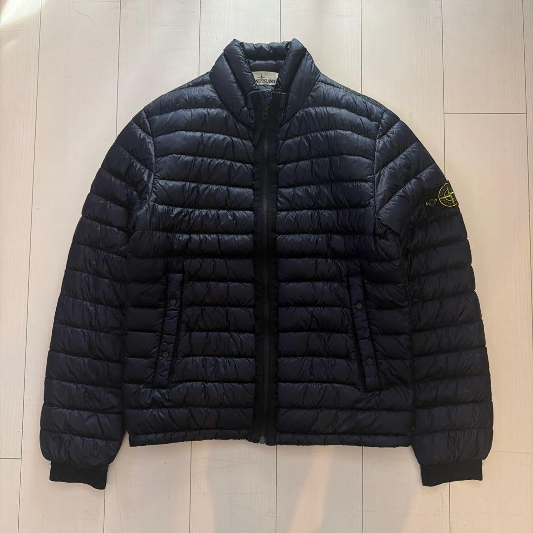 早い者勝ち！STONE  ガーメントダイダウンジャケット S ダーク