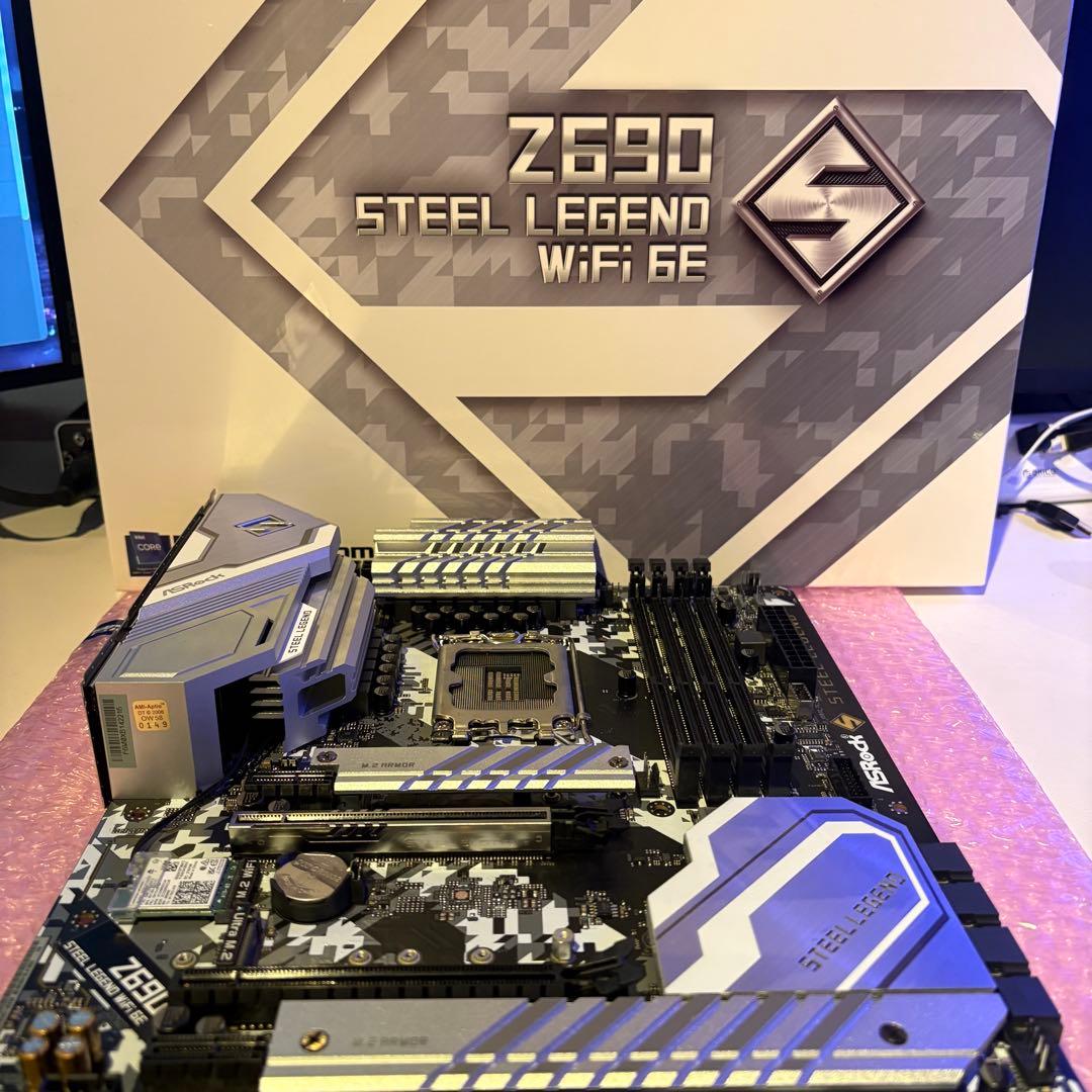Z690 Steel Legend WiFi 6E マザーボード　ジャンク