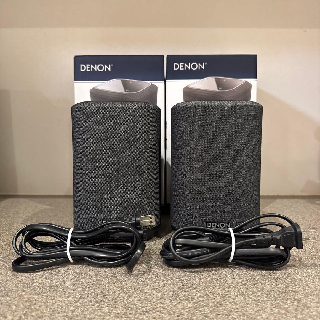 早い者勝ちDENON スピーカー グレー DENON150 美品　2個