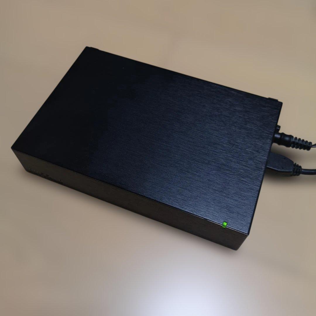 BUFFALO HD-LE8U3-BB 8TB 外付けハードディスク