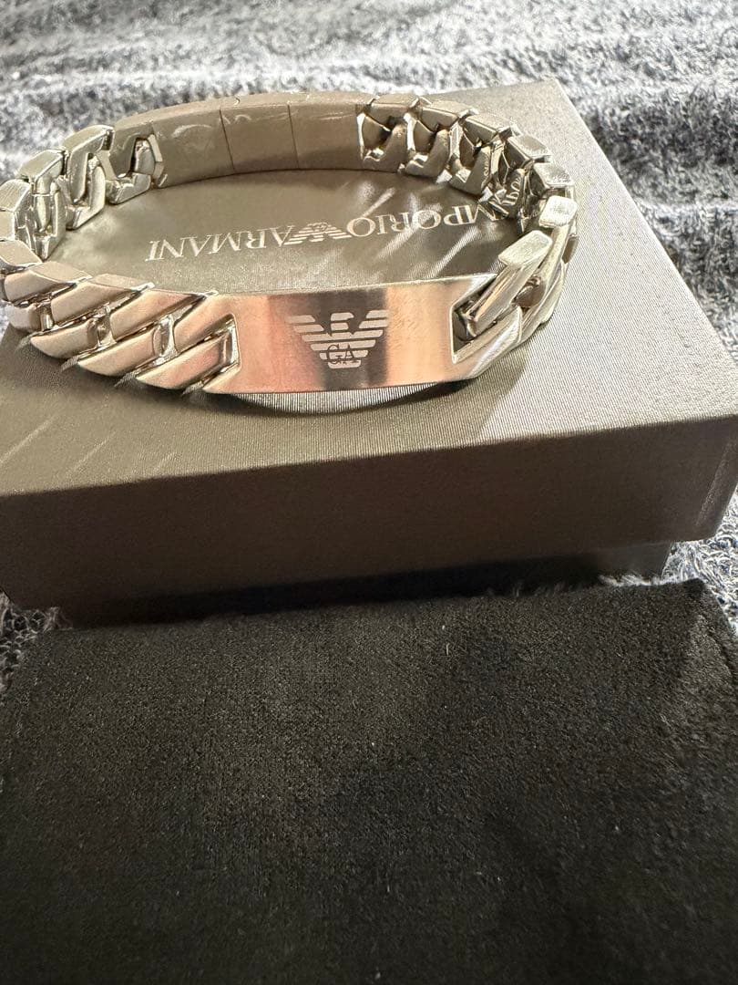 エンポリオアルマーニ チェーンブレスレット