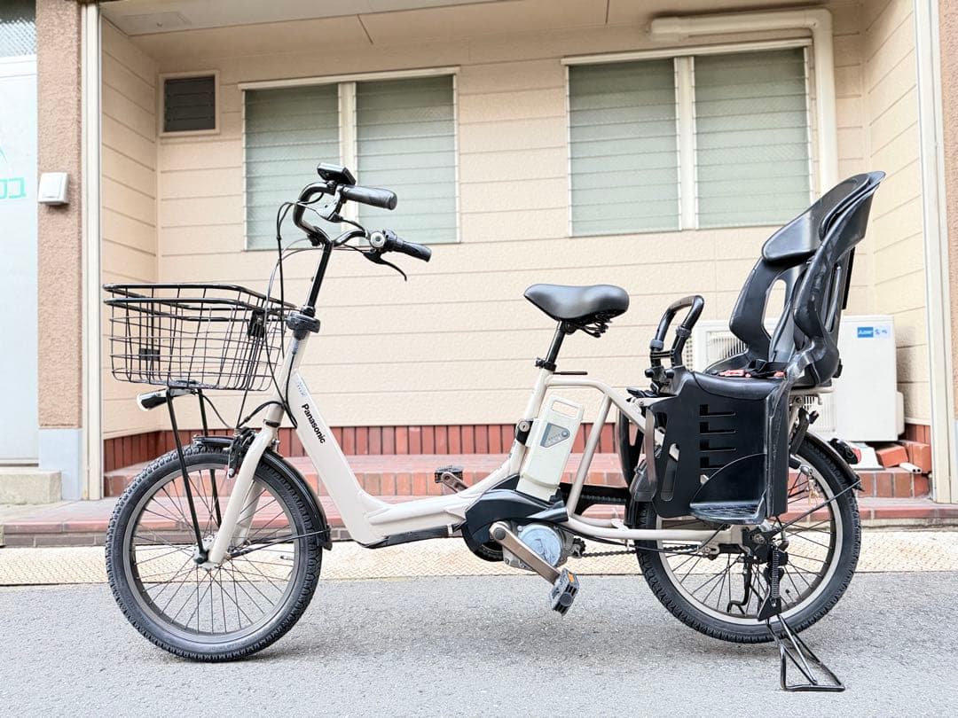 大阪府　子供乗せ　パナソニック 電動アシスト自転車 チャイルドシート付き
