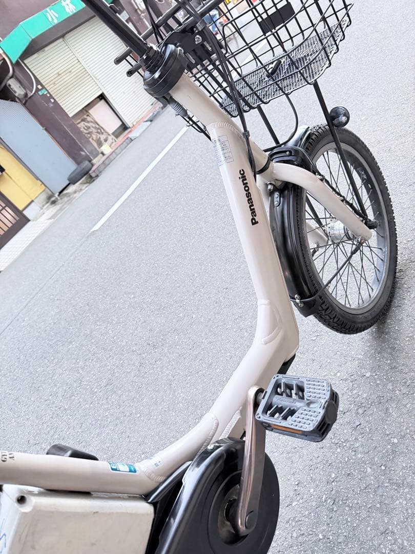 大阪府　子供乗せ　パナソニック 電動アシスト自転車 チャイルドシート付き