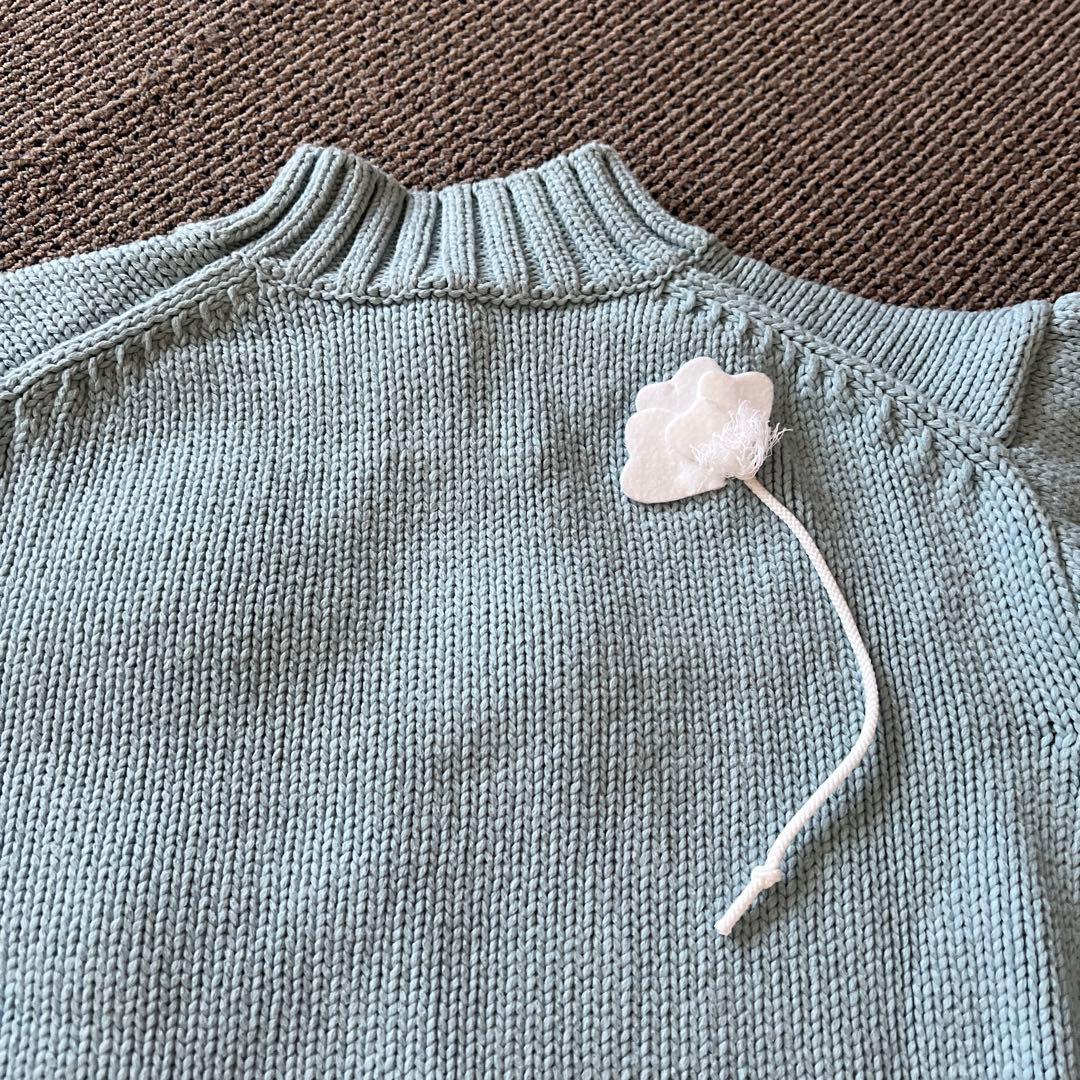 【着用一度のみ美品】seven ten フラワーニット