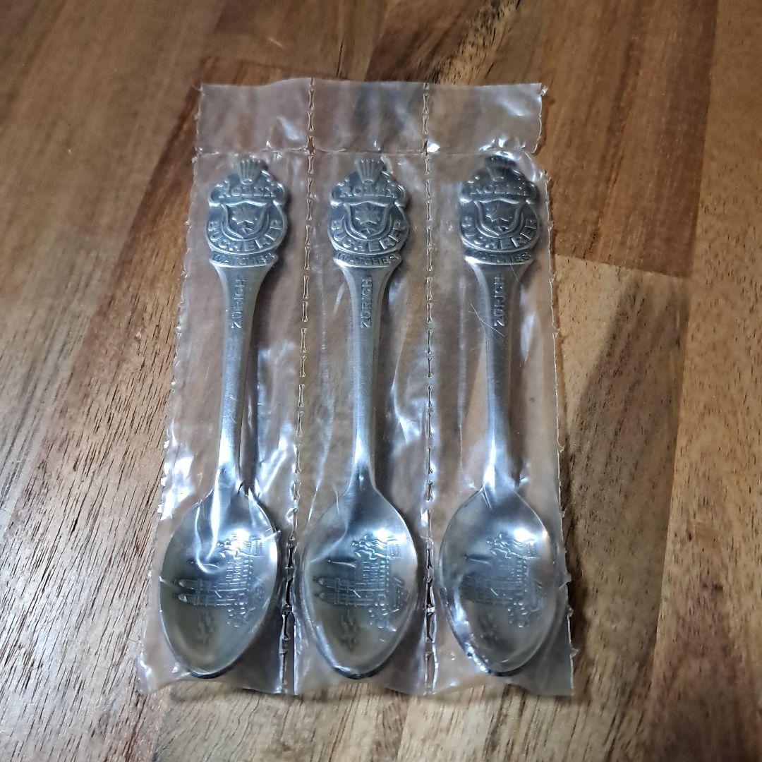 ぺりい　ROLEX Zurich スプーン Bucherer　３本