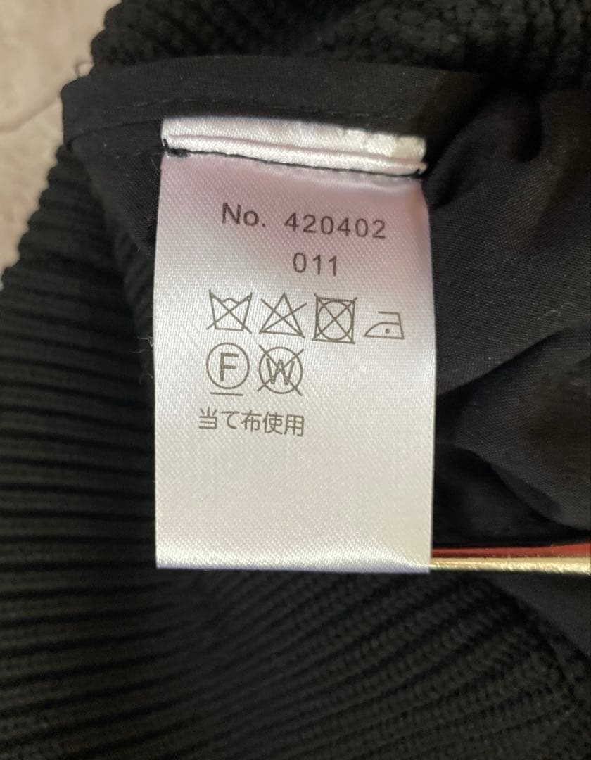 新品未使用ジーステージ ダウンジャケット ニット切替 メンズ 黒系G-STAGE