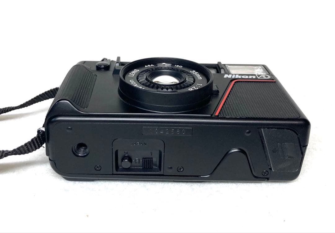 【動作品 外観美品】Nikon L35AD ピカイチ 動作確認済 ケース付き