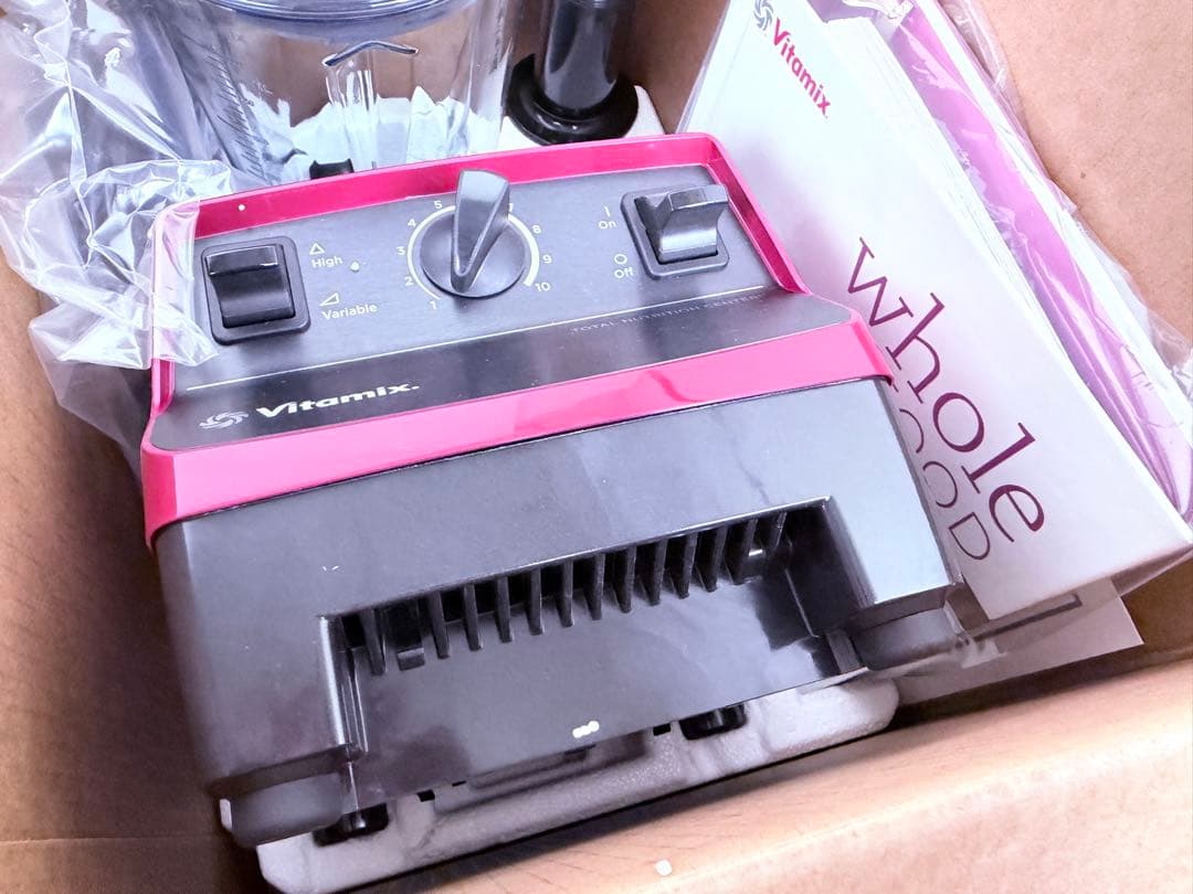 【未使用新品♪】VITAMIXバイタミックスTNC5200 レッド