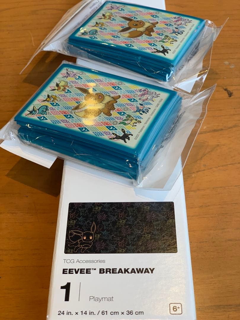 WCS ポケモン プレイマット　スリーブ　ブイズ