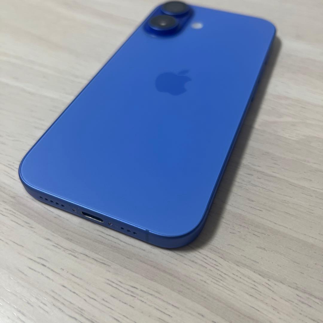 【値下げ中】iPhone16,SIMフリー,128GB,バッテリー容量100%