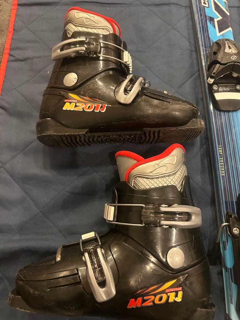 128 138 子供 スキーセット ジュニアスキー CROSS CARVE