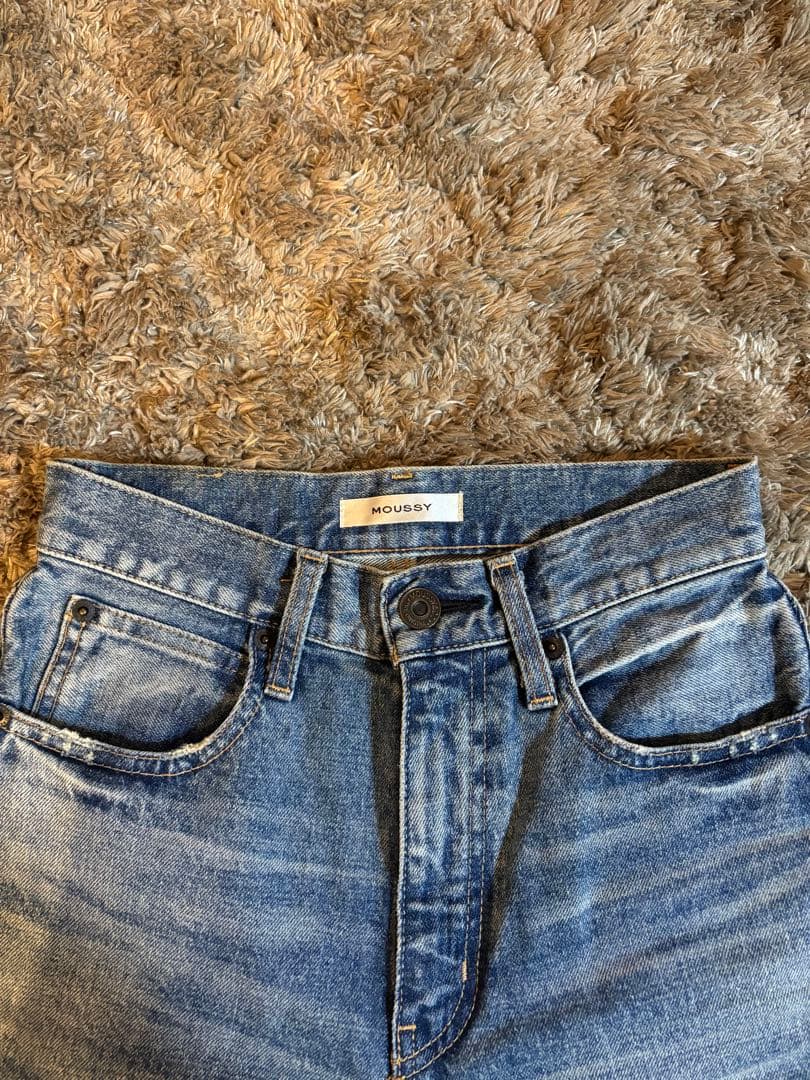 ✨美品✨moussy mvs flare マウジー デニム 25