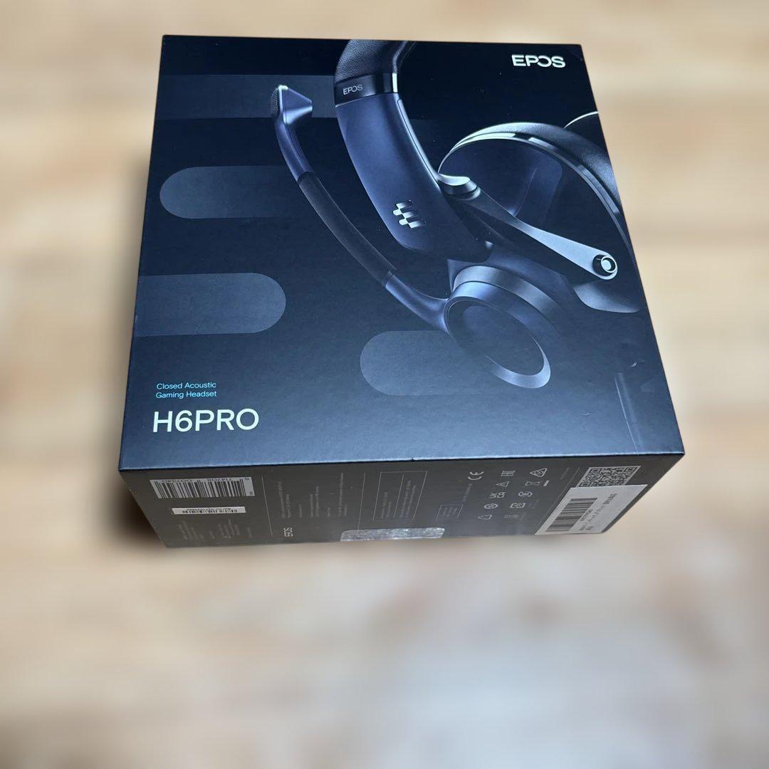 e*a様 EPOS H6PRO ゲーミングヘッドホン　ヘッドセット　付属品完備