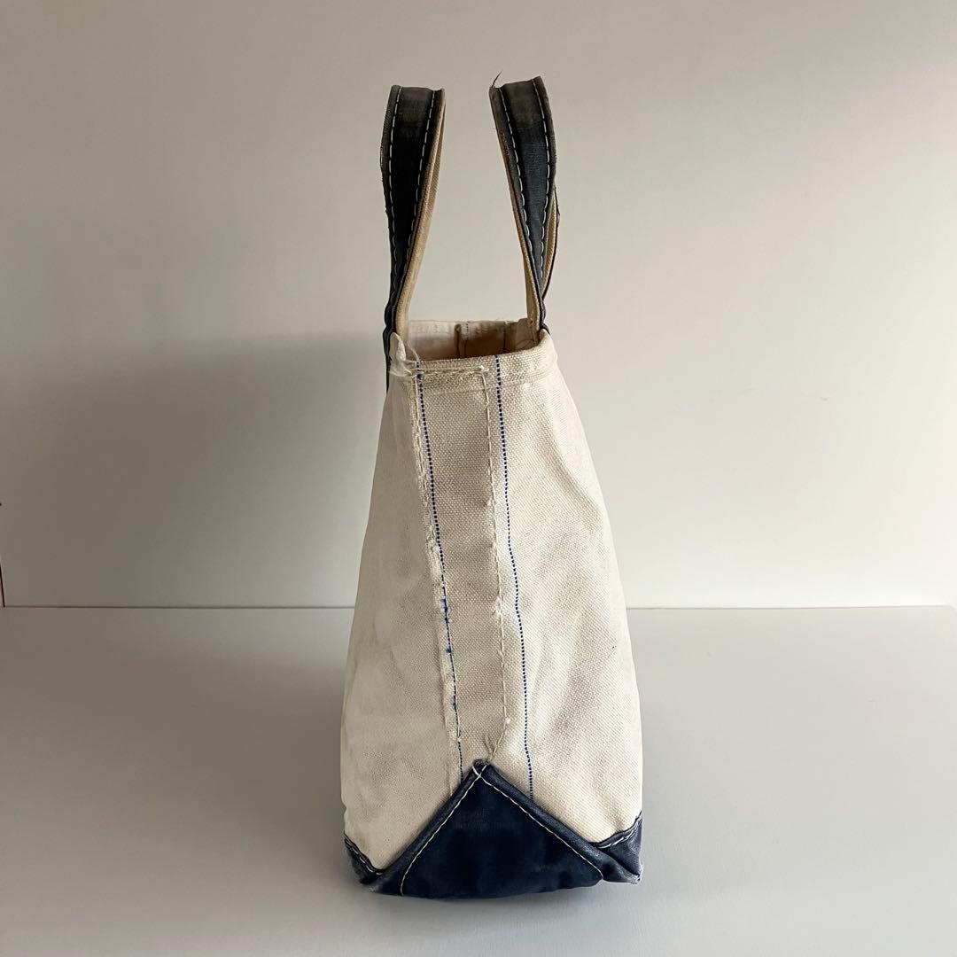 【80s】LL Bean トート バッグ ビンテージ / ギザタグ 2色タグ