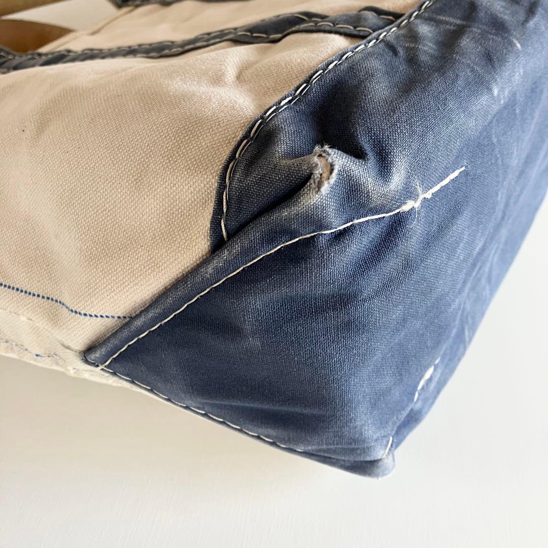 【80s】LL Bean トート バッグ ビンテージ / ギザタグ 2色タグ