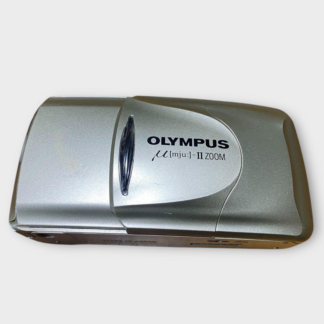 OLYMPUS mju-II ZOOM コンパクトフィルムカメラ