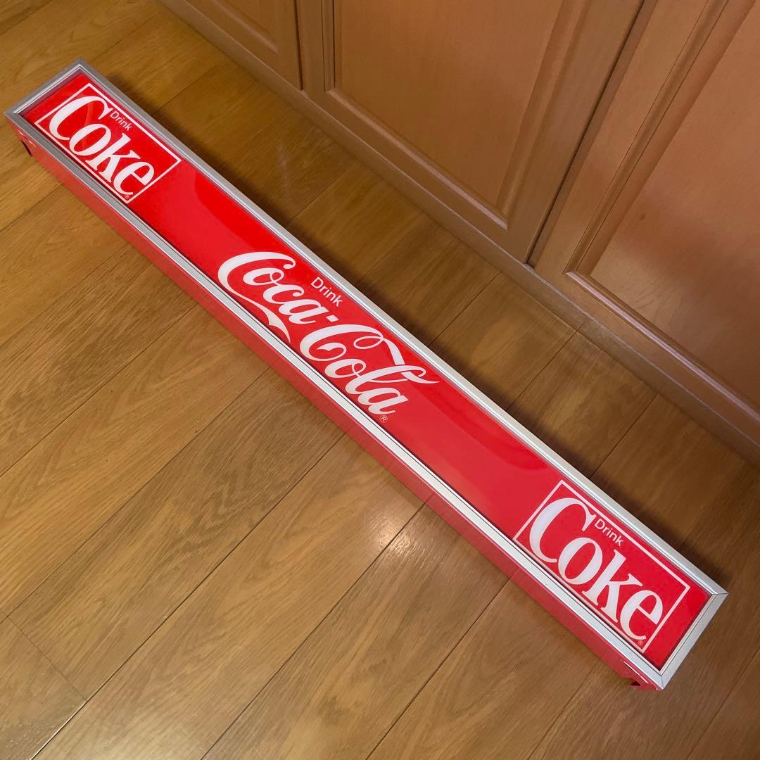 Coca Cola コカコーラ　看板　昭和　レトロ　照明　広告　アンティーク